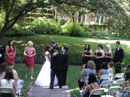 Weddings at Lehmann House Wedding in the Garden