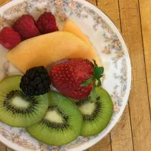 Berries, Melon and Kiwi Fruit Plate