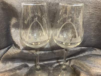 Pair of Wine Glasses