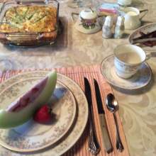 Lehmann House Breakfast Fruit Plate