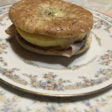 Lehmann House Egg and Bacon Sandwich