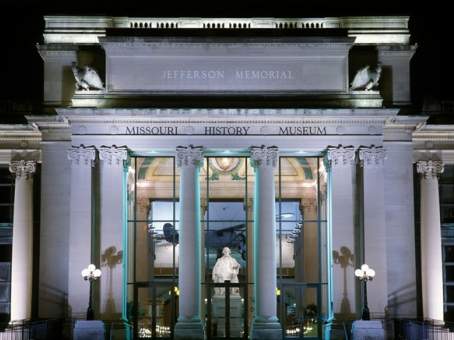 Missouri History Museum Front Entrance