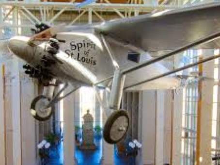 St Louis History Museum Spirit of St Louis Plane